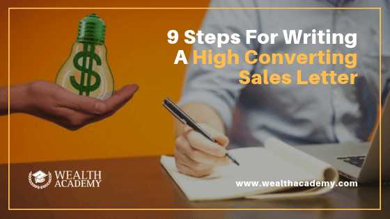 writing high converting sales letter